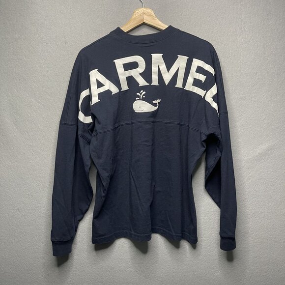 West Trend Carmel Long Sleeve Navy Crewneck Sweatshirt S - Picture 7 of 11